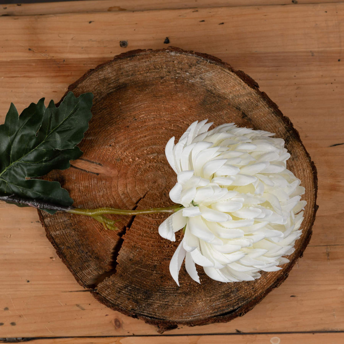 Large White Chrysanthemum - £22.95 - Artificial Flowers 