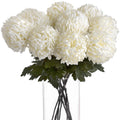 Large White Chrysanthemum-Artificial Flowers