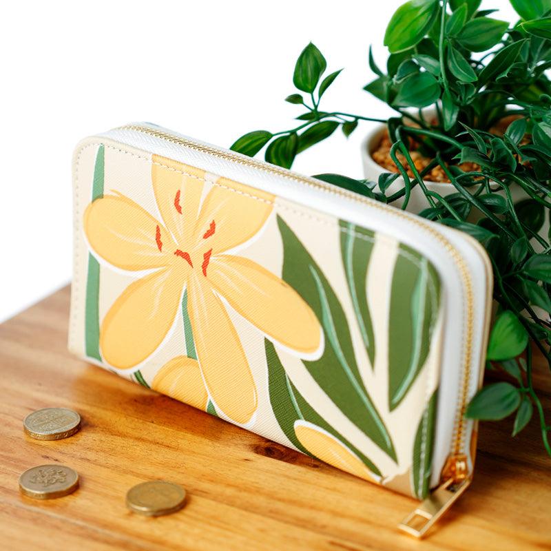 Large Zip Around Wallet - Florens Hesperantha - £8.99 - 