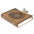 Leather Greenman Notebook (6x8