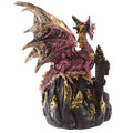 LED Crystal Castle Collectable Dragon Figurine-