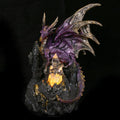 LED Crystal Castle Collectable Dragon Figurine-