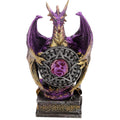 LED Mystical Vortex Dark Legends Dragon Figurine-