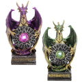 LED Mystical Vortex Dark Legends Dragon Figurine - £30.49 - 