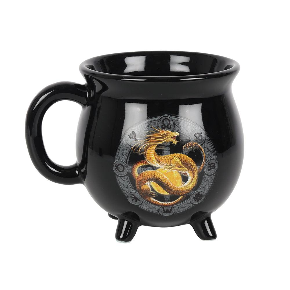 Litha Colour Changing Cauldron Mug by Anne Stokes - £15.99 - Mugs Cups 