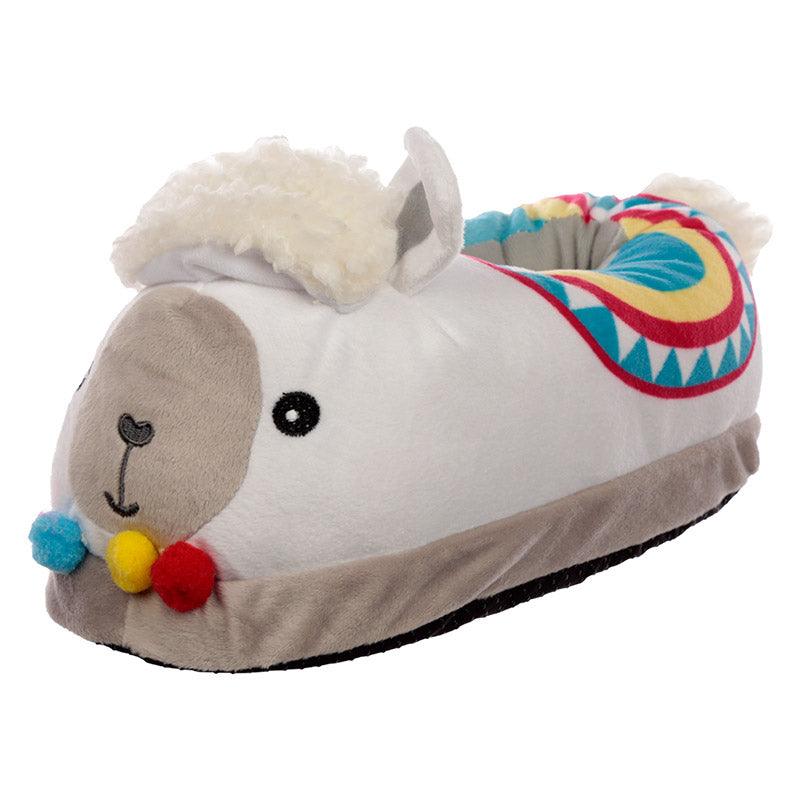 Llama Unisex One Size Pair of Plush Slippers - £21.49 - 