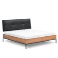 Loft Caramel Bed Frame Oak Caramel Bed Frame 