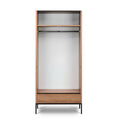 Loft Caramel Hinged Wardrobe-Hinged Door Wardrobe