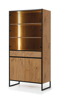 Loft Tall Display Cabinet 90cm with LED - £514.8 - Display Cabinet 