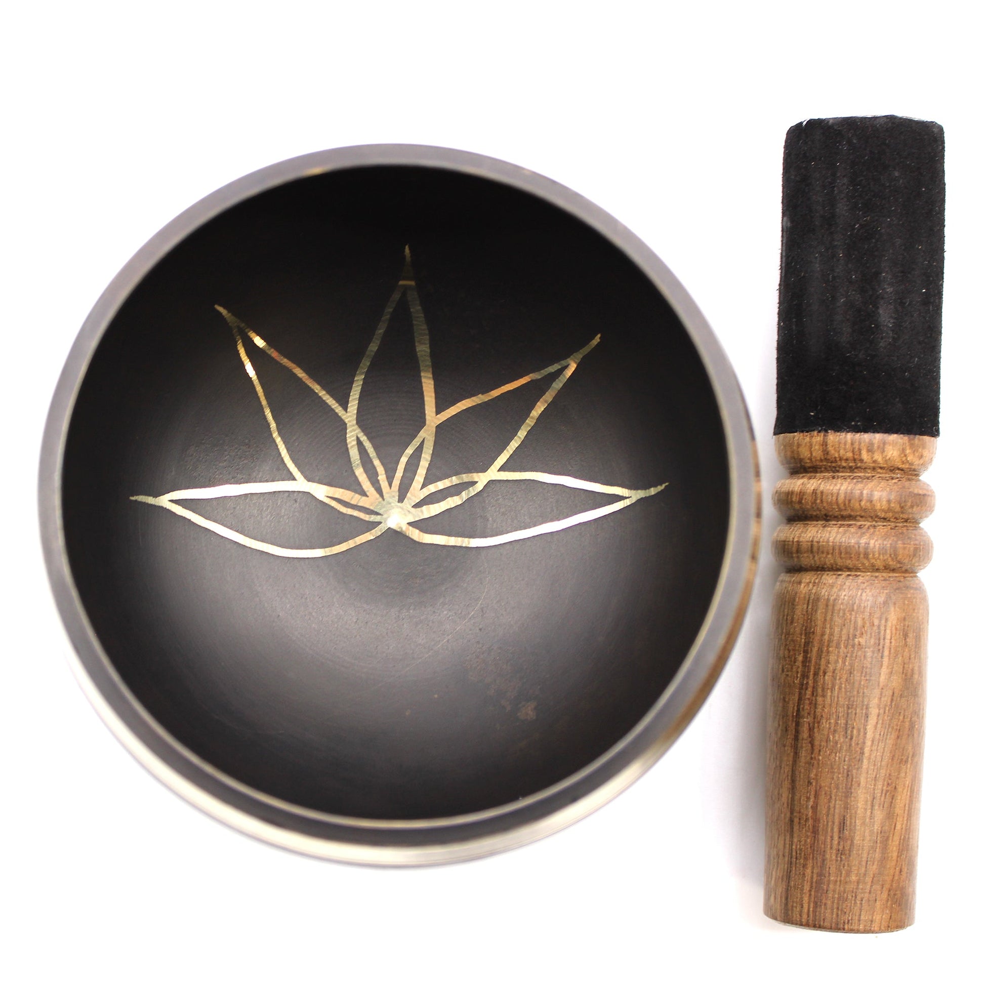 Lotus Flower Singing Bowl Set-