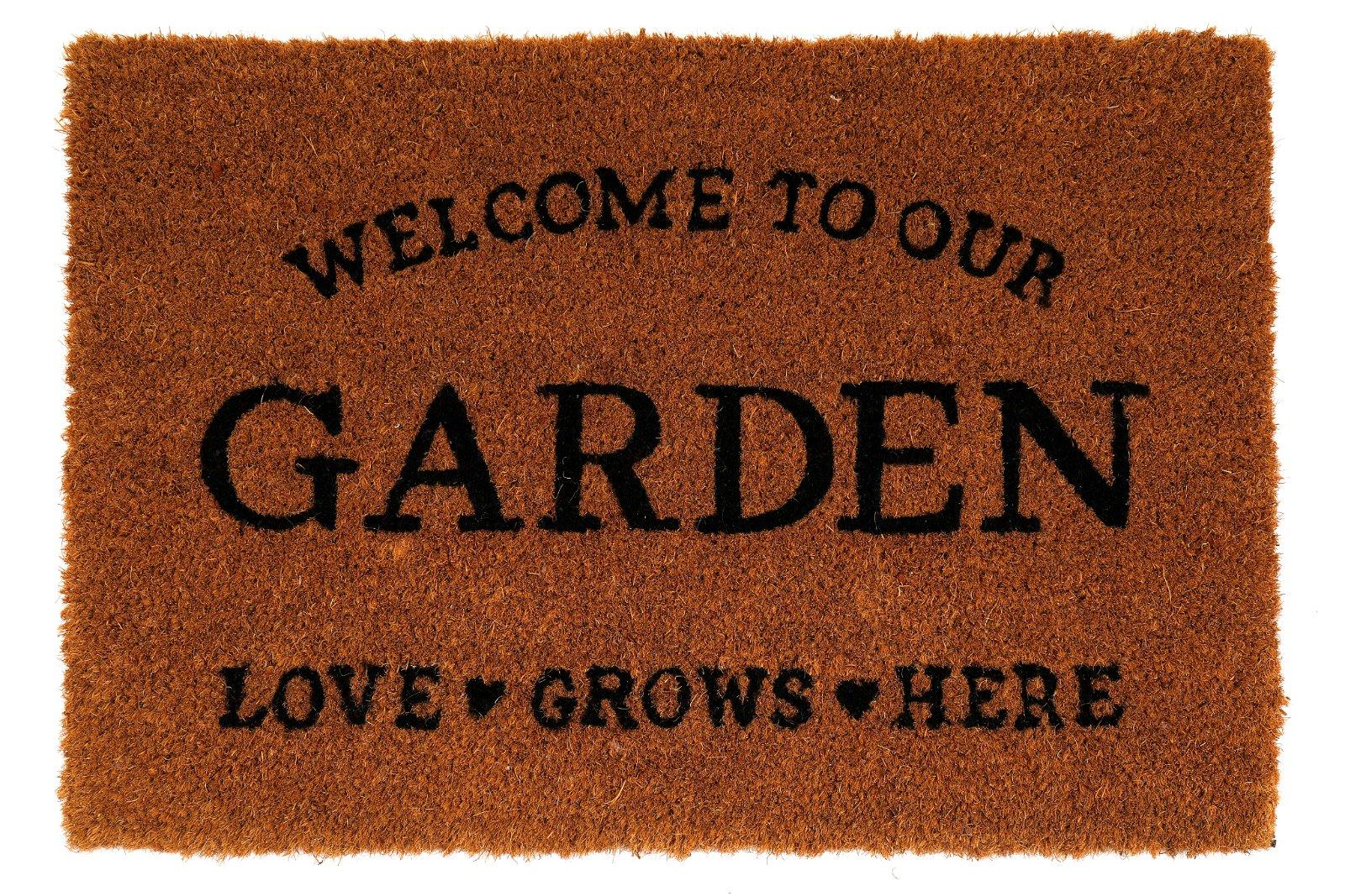 Love Grows Here Potting Shed Doormat-