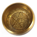 Lrg Five Buddha Singing Bowl-