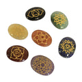 Lrg Stones Chakra Set ( oval shape ) - £40.0 - 