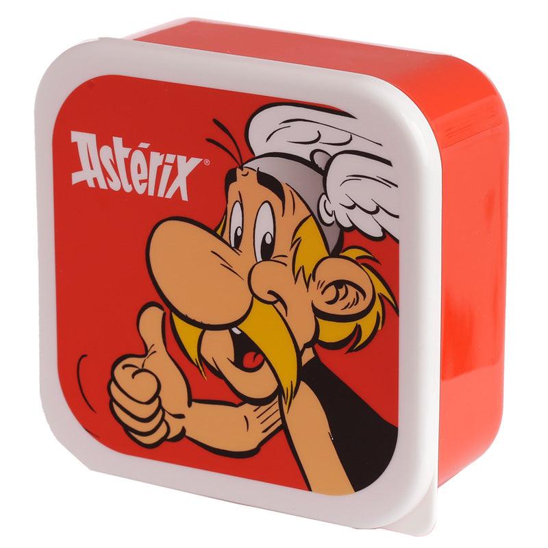 Lunch Boxes Set of 3 (M/L/XL) - Asterix, Obelix & Dogmatix (Idefix) - £9.99 - 