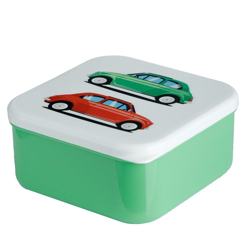 Lunch Boxes Set of 3 (M/L/XL) - Retro Fiat 500-