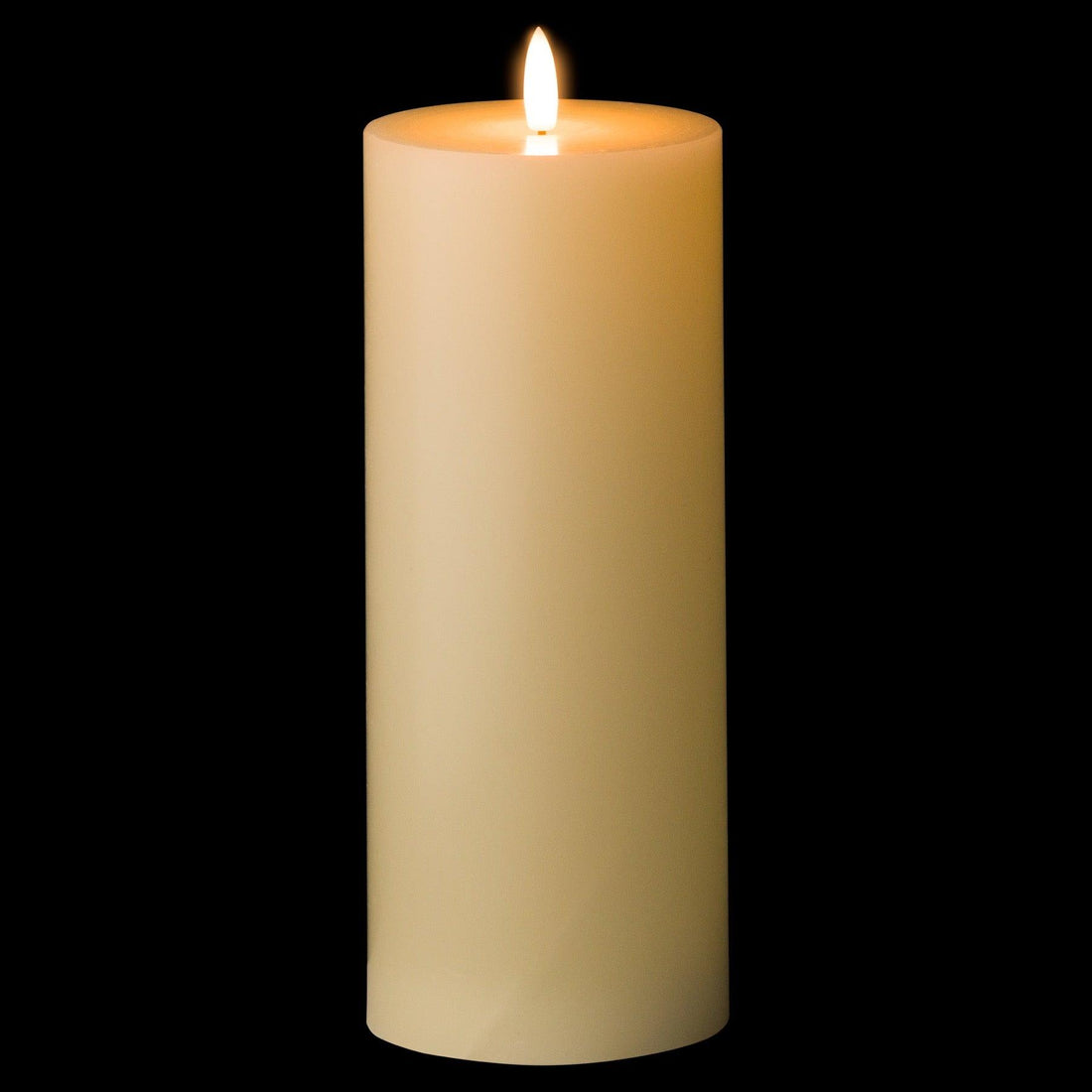 Luxe Collection Natural Glow 3.5 x 9 LED Ivory Candle - £29.95 - Gifts & Accessories > Candles > Wax 