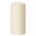 Luxe Collection Natural Glow 6 x 12 LED Ivory Candle - £49.95 - Gifts & Accessories > Candles > Festive Farmhouse 