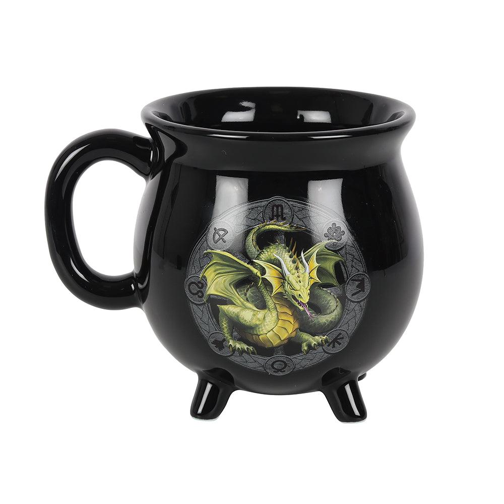 Mabon Colour Changing Cauldron Mug by Anne Stokes - £15.99 - Mugs Cups 