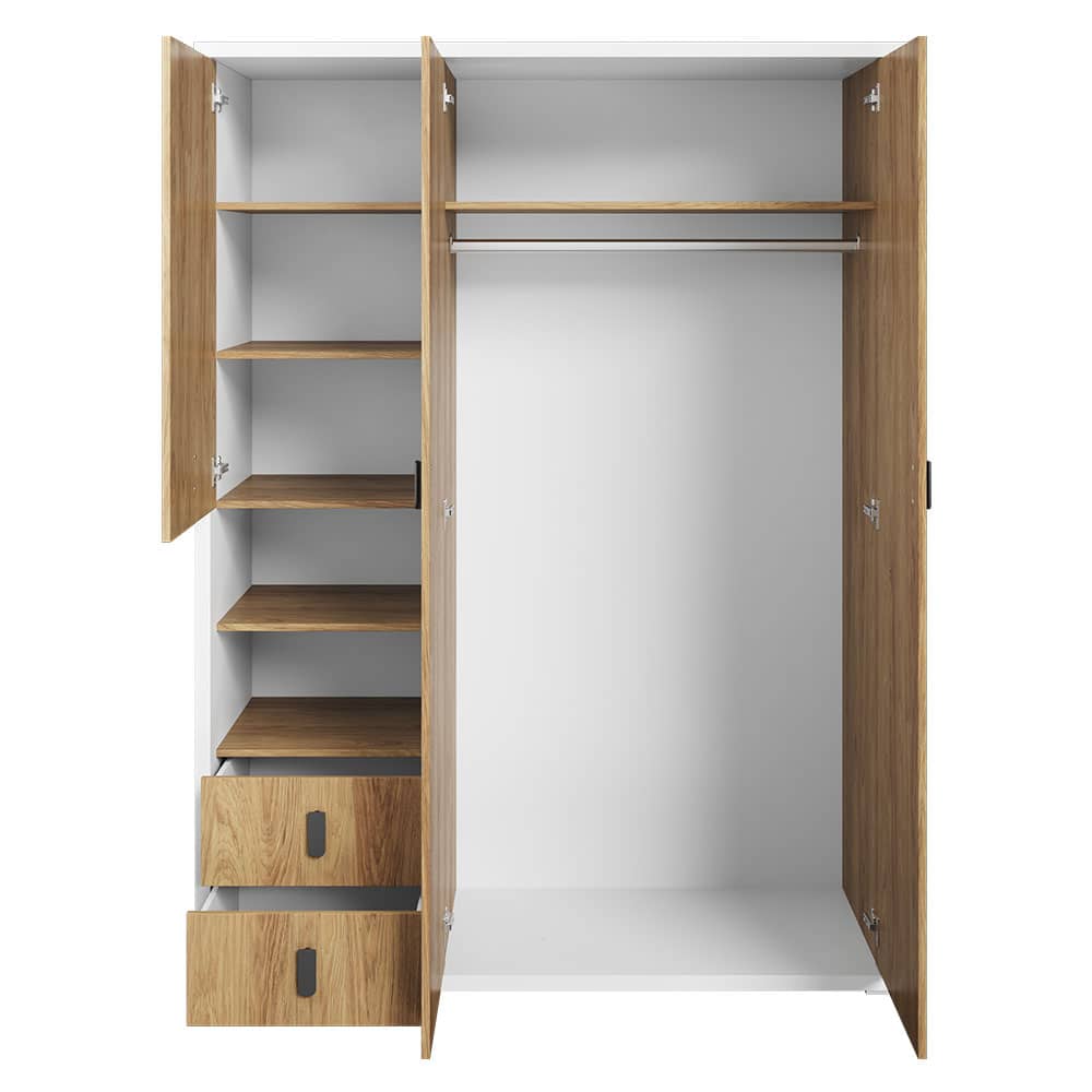 Massi MS-01 Wardrobe 150cm - £433.8 - Kids Wardrobe 