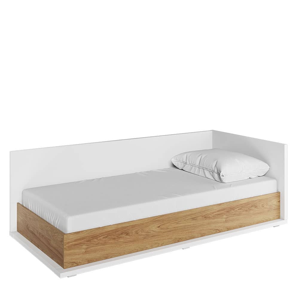 Massi MS-09 Bed Natural Hickory Kids Single Bed 