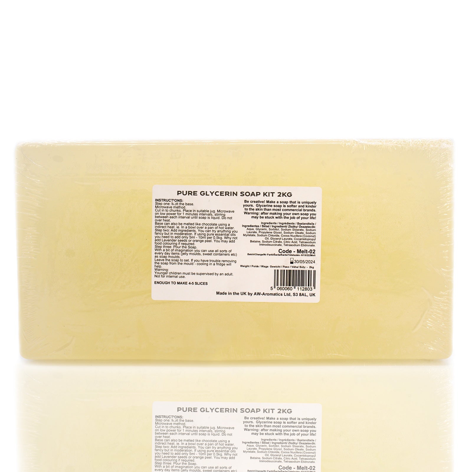 Melt and Pour Soap Base 2KG - £46.0 - 