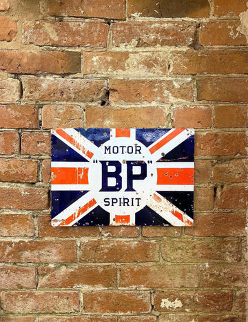 Metal Advertising Wall Sign - Motor BP Spirit - £16.99 - 