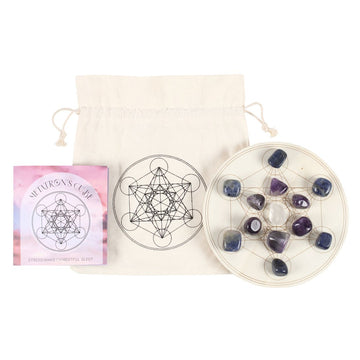 Metatron's Cube Crystal Grid Set - £29.99 - Crystals 