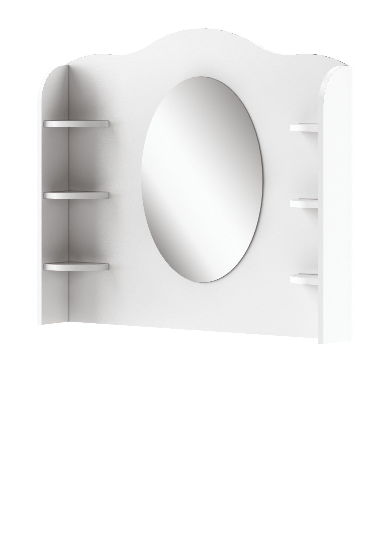 Mia MI-06 Desk Hutch with Mirror - £82.8 - Kids Desk Hutch 