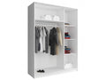 Mika 03 Sliding Door Wardrobe 150cm-Sliding Door Wardrobe