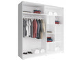 Mika 5 2 Sliding Door Wardrobe-Sliding Door Wardrobe