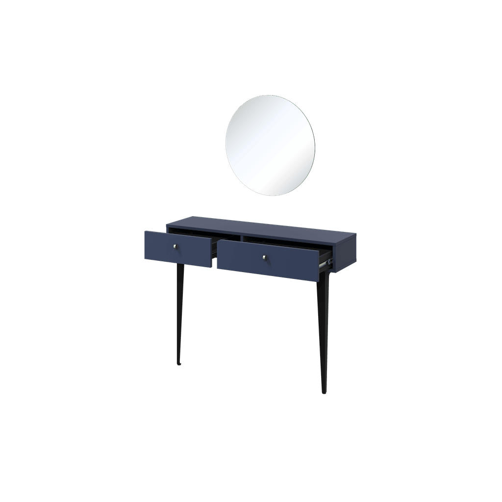 Milano Dressing Table 105cm Navy Dressing Table 