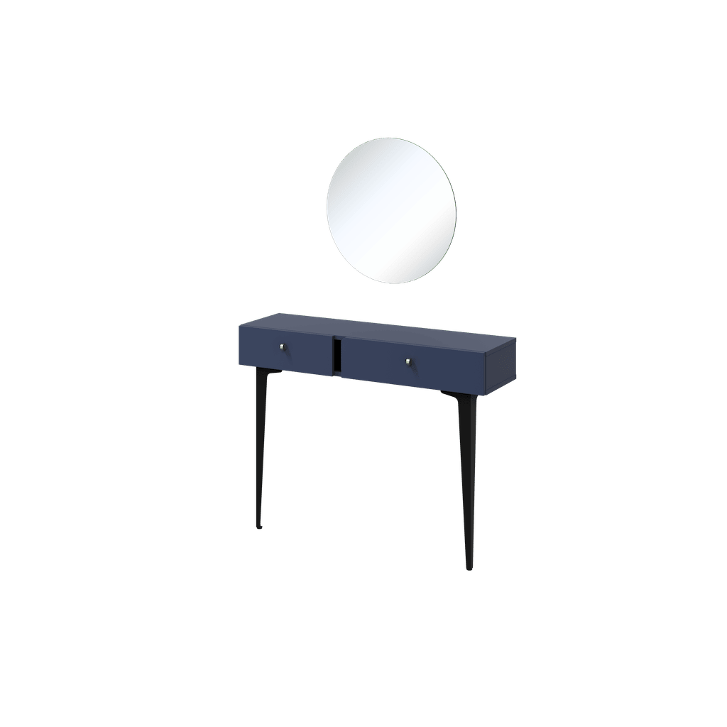 Milano Dressing Table 105cm Navy Dressing Table 