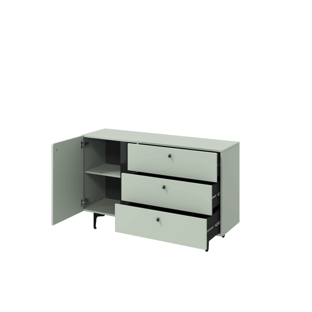 Milano Sideboard Cabinet 138cm-Living Sideboard Cabinet