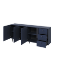 Milano Sideboard Cabinet 200cm-Living Sideboard Cabinet