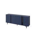 Milano Sideboard Cabinet 200cm Navy Living Sideboard Cabinet 