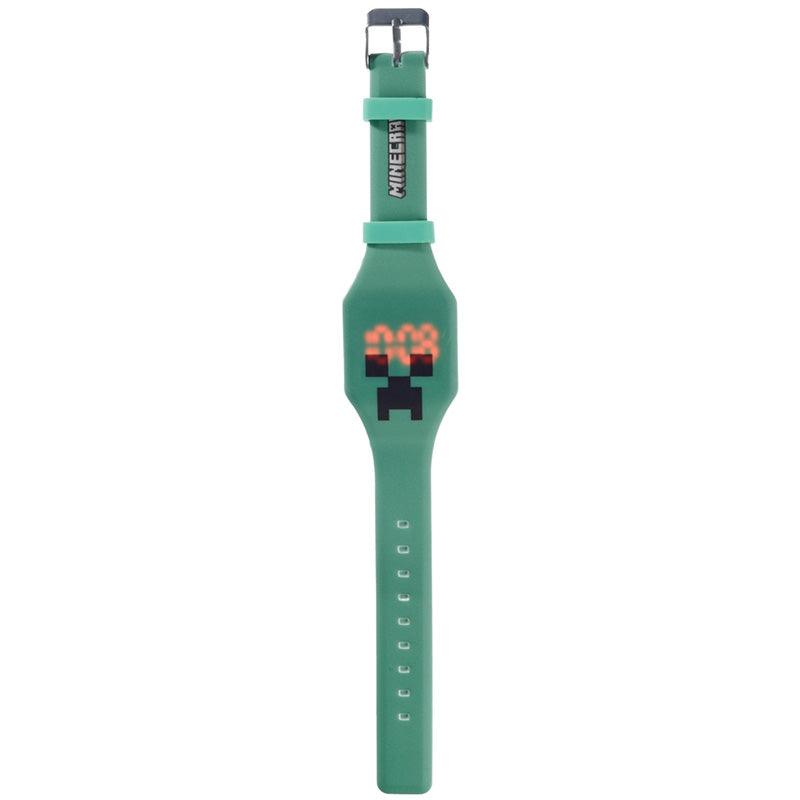 Minecraft Faces Silicone Digital Watch-