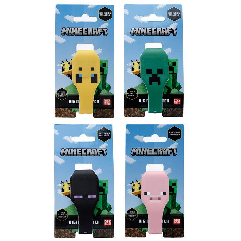 Minecraft Faces Silicone Digital Watch - £9.99 - 