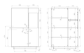 Modico MC-05 Display Cabinet-Living Room Display Cabinet