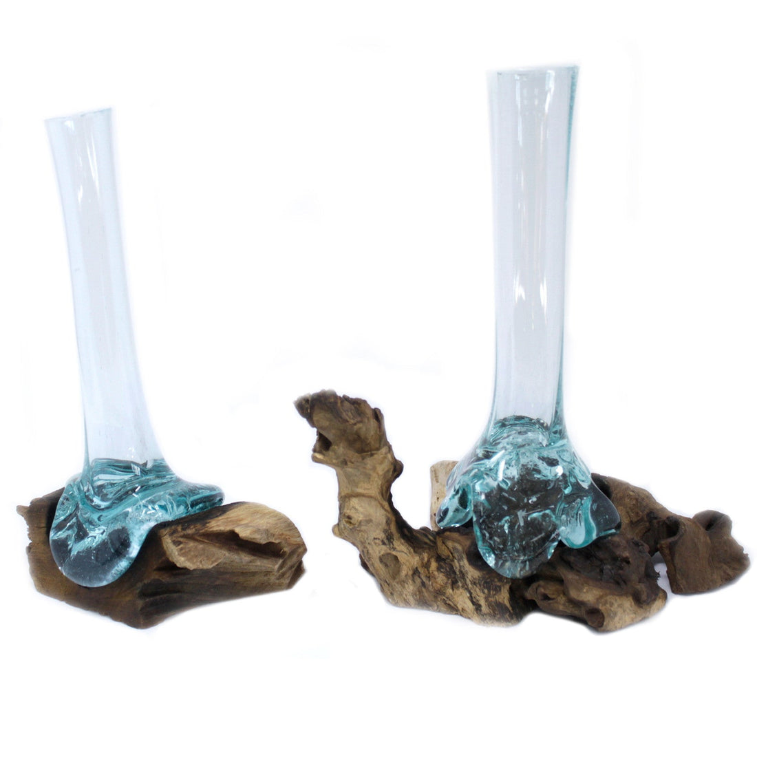 Molten Glass on Wood - Vase - £46.0 - 