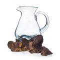 Molten Glass on Wood- Water Jug-