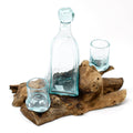 Molten Glass on Wood- Whisky Set - £65.0 - 