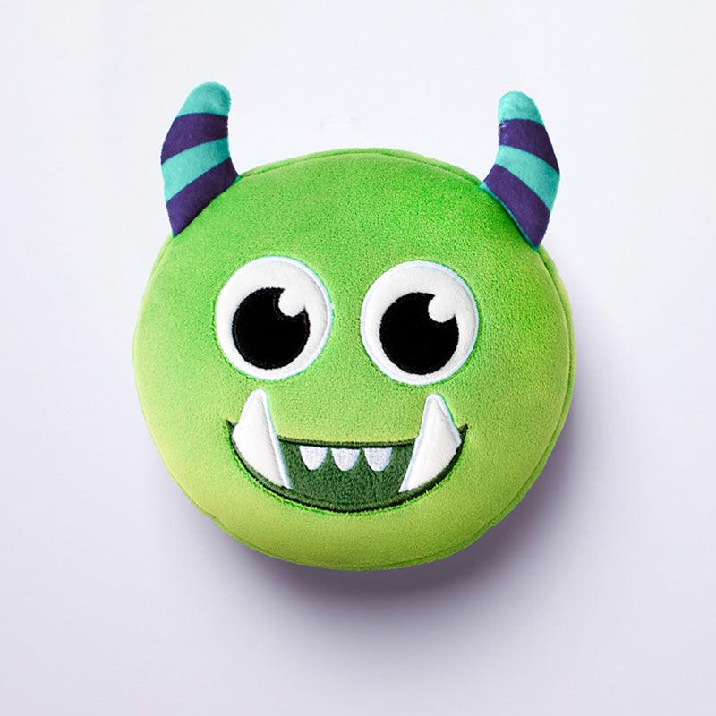 Monstarz Monster Green Relaxeazzz Plush Round Travel Pillow & Eye Mask Set - £13.99 - Travel Pillow Eye Mask Set 