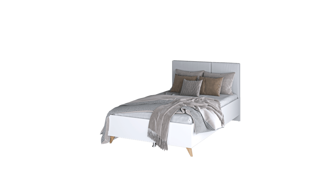 Mood MD-12 Bed Frame [EU Small Double]-Kids Single Bed