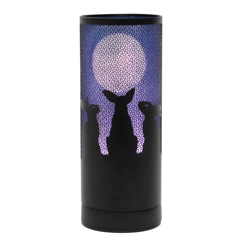 Moon Gazing Hares Aroma Lamp by Lisa Parker - £39.99 - Oil Burners 