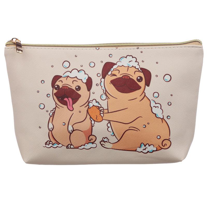 Mopps Pug Medium PVC Toiletry Makeup Wash Bag - £7.99 - 