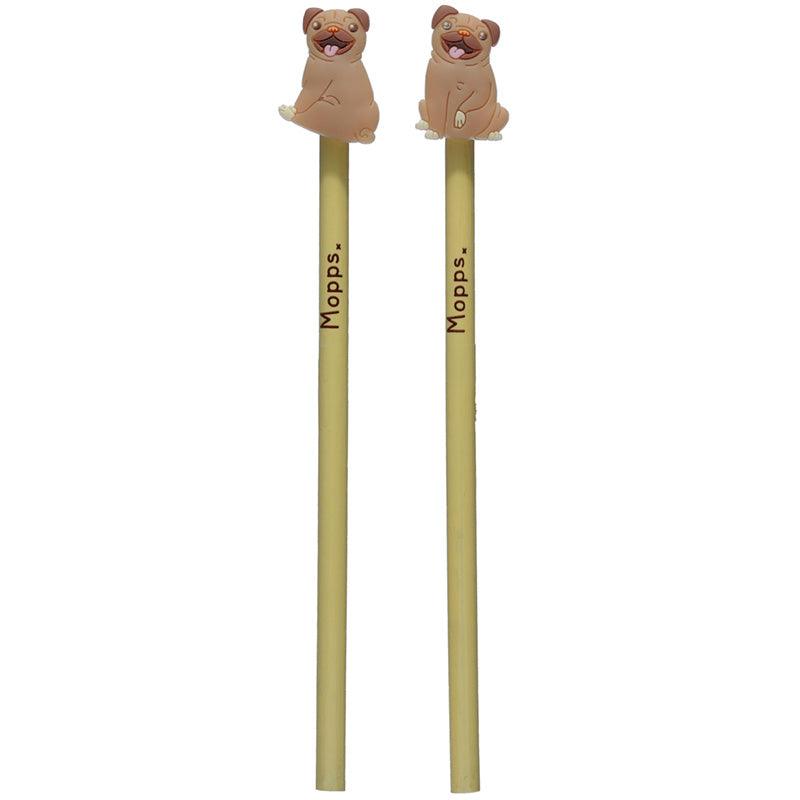 Mopps Pug Pencil with PVC Topper - £5.0 - 