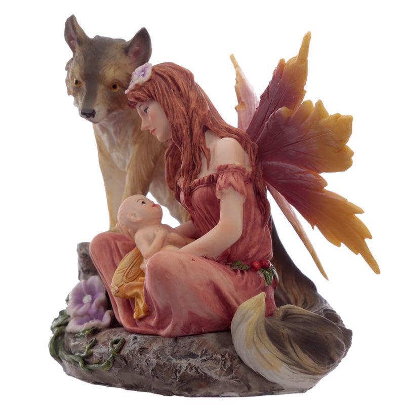 Mother of Autumn Spirit of the Forest Fairy Figurine-