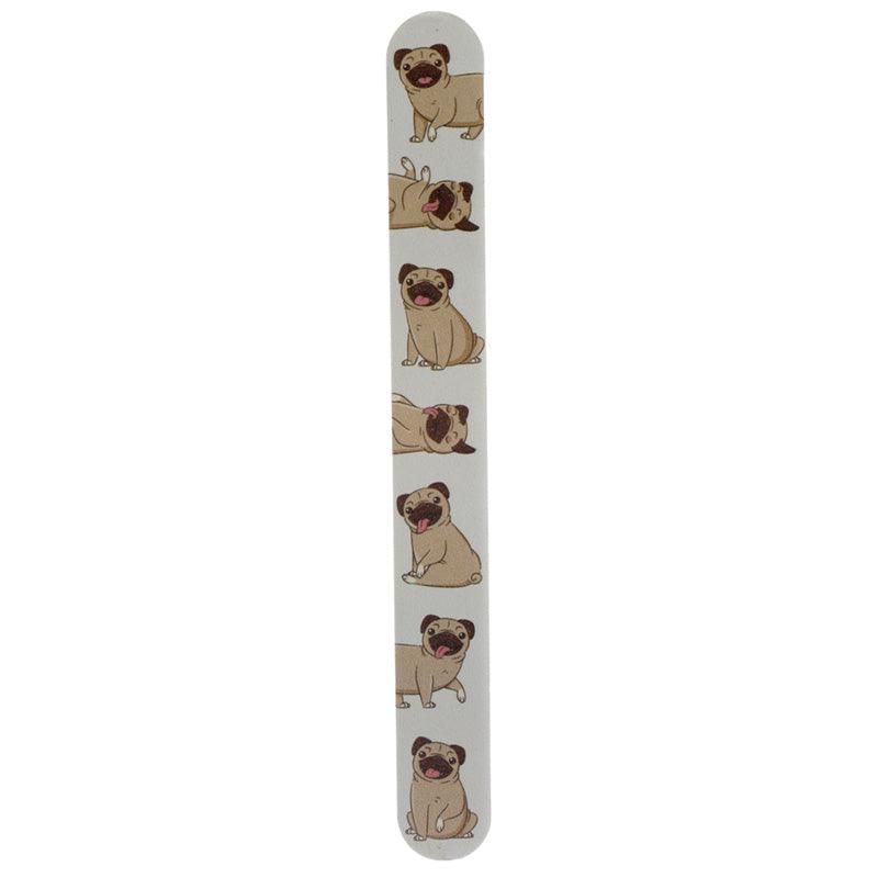 Nail File - Mopps Pug-