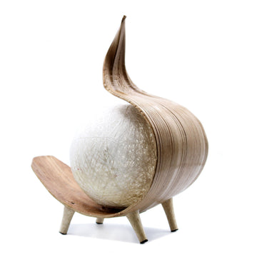 Natural Coconut Lamp - Chocolate Twist - £42.0 - 