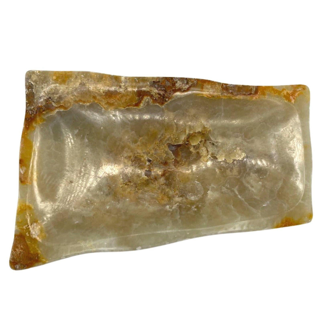 Natural Honey Onxy Soap Dish - £37.0 - 